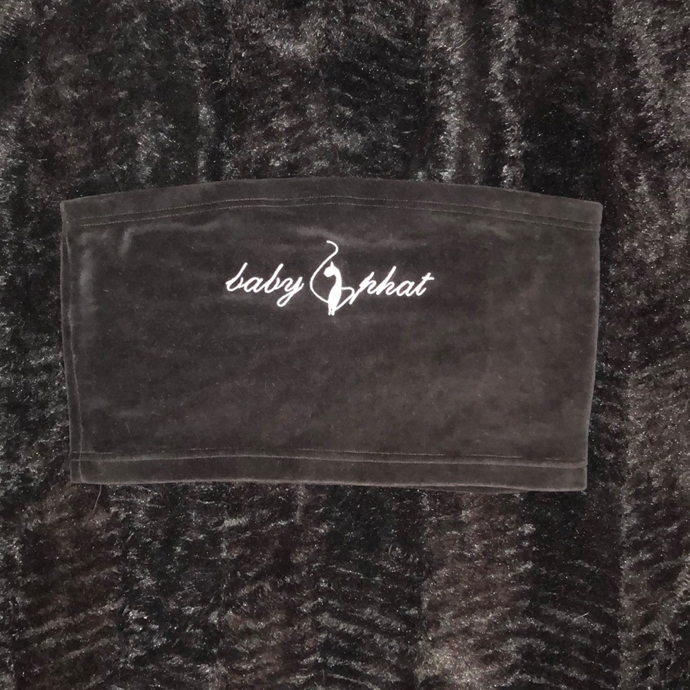 Baby phat tube top (Black)